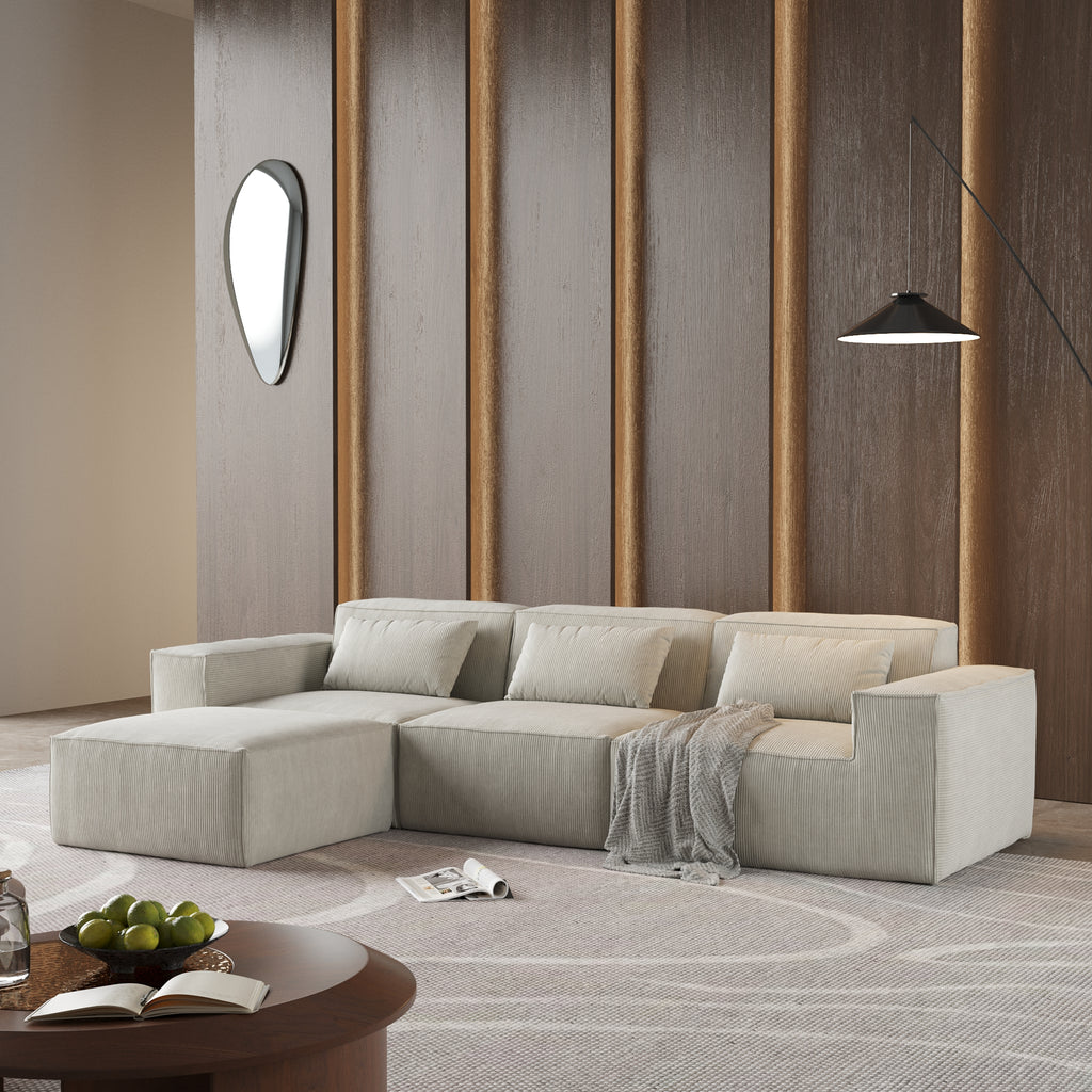 Boneless Modular 4-Piece Sofa