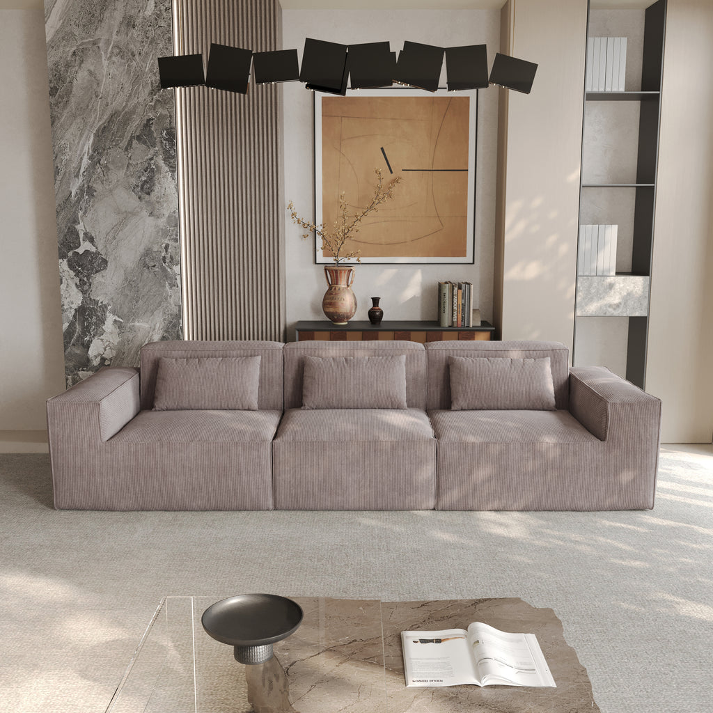 Boneless Modular 3-Seater Sofa