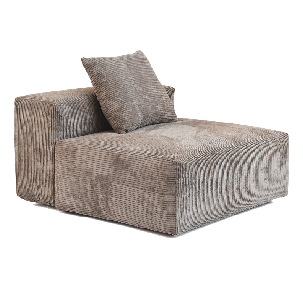 Boneless 3-Piece Modular Sofa