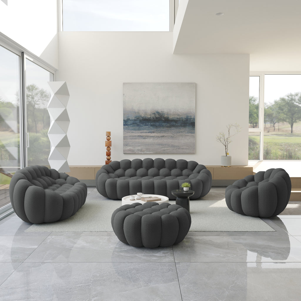 Boneless Bubble Couch 4-Piece Set
