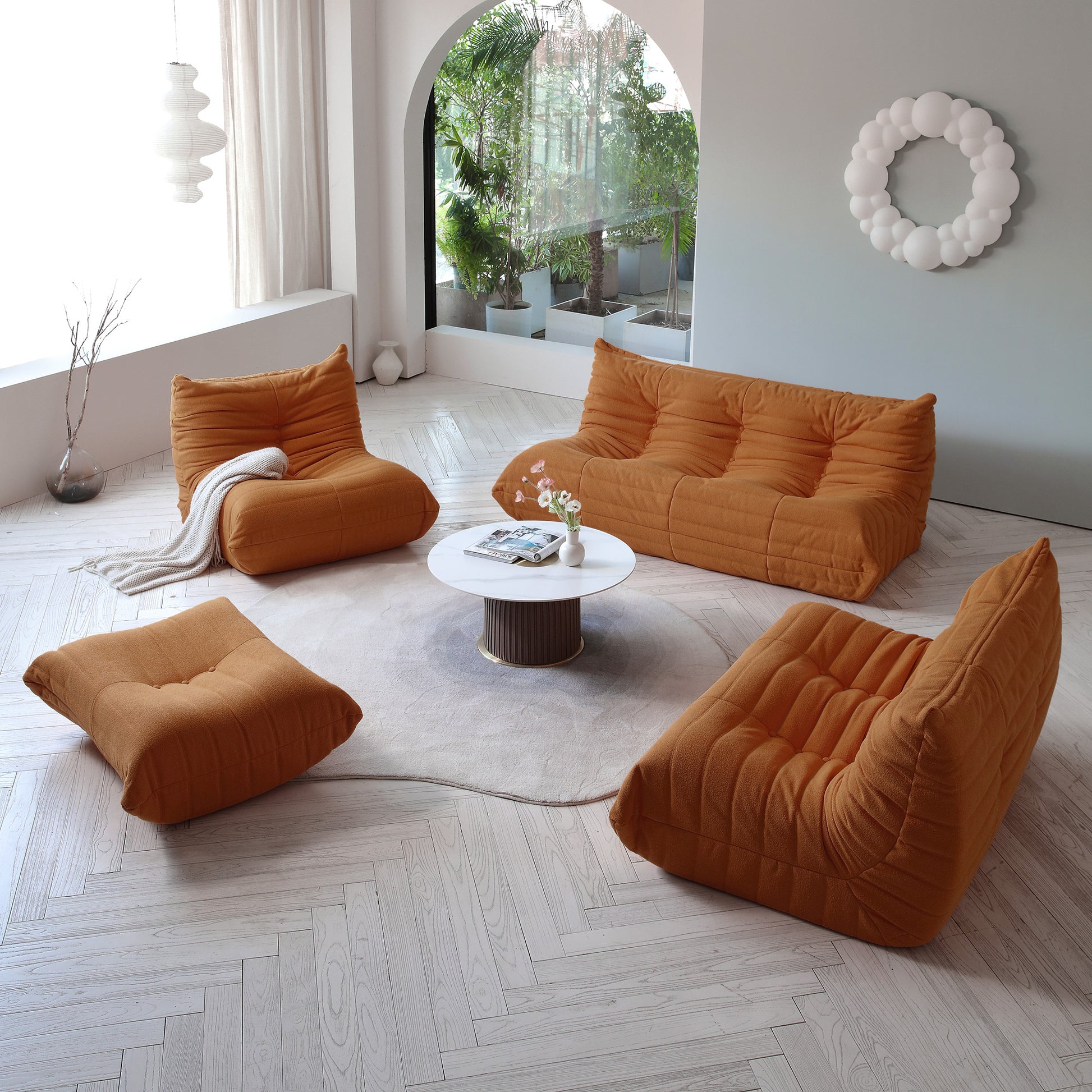 Boneless Teddy Modular 4-Piece Set