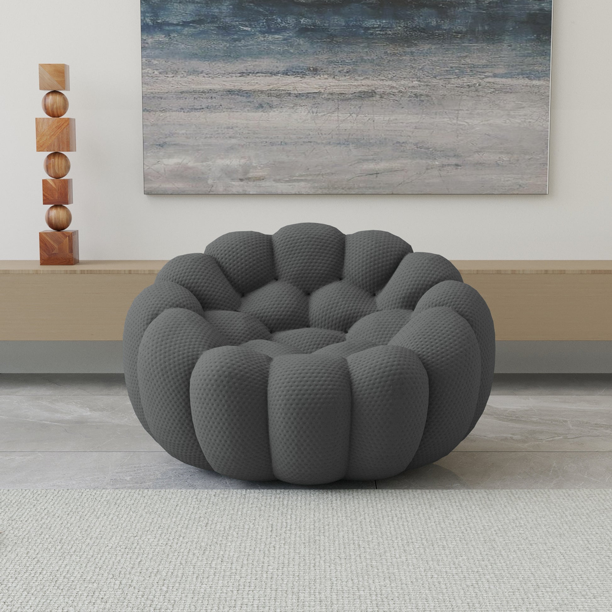 Boneless Bubble Accent Chair