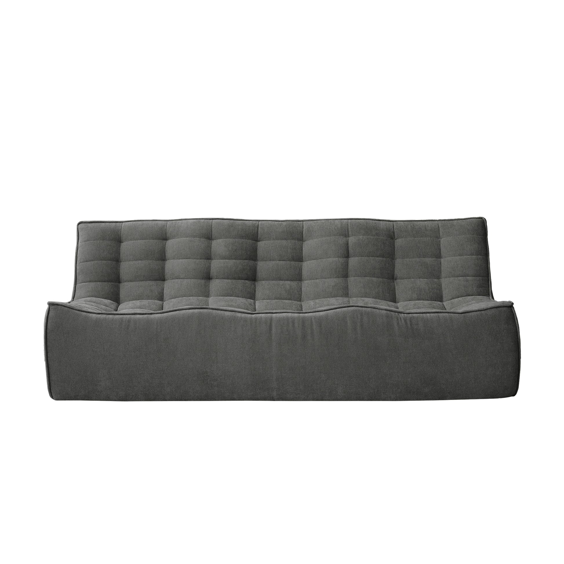 Boneless Linen Modular Sofa Set