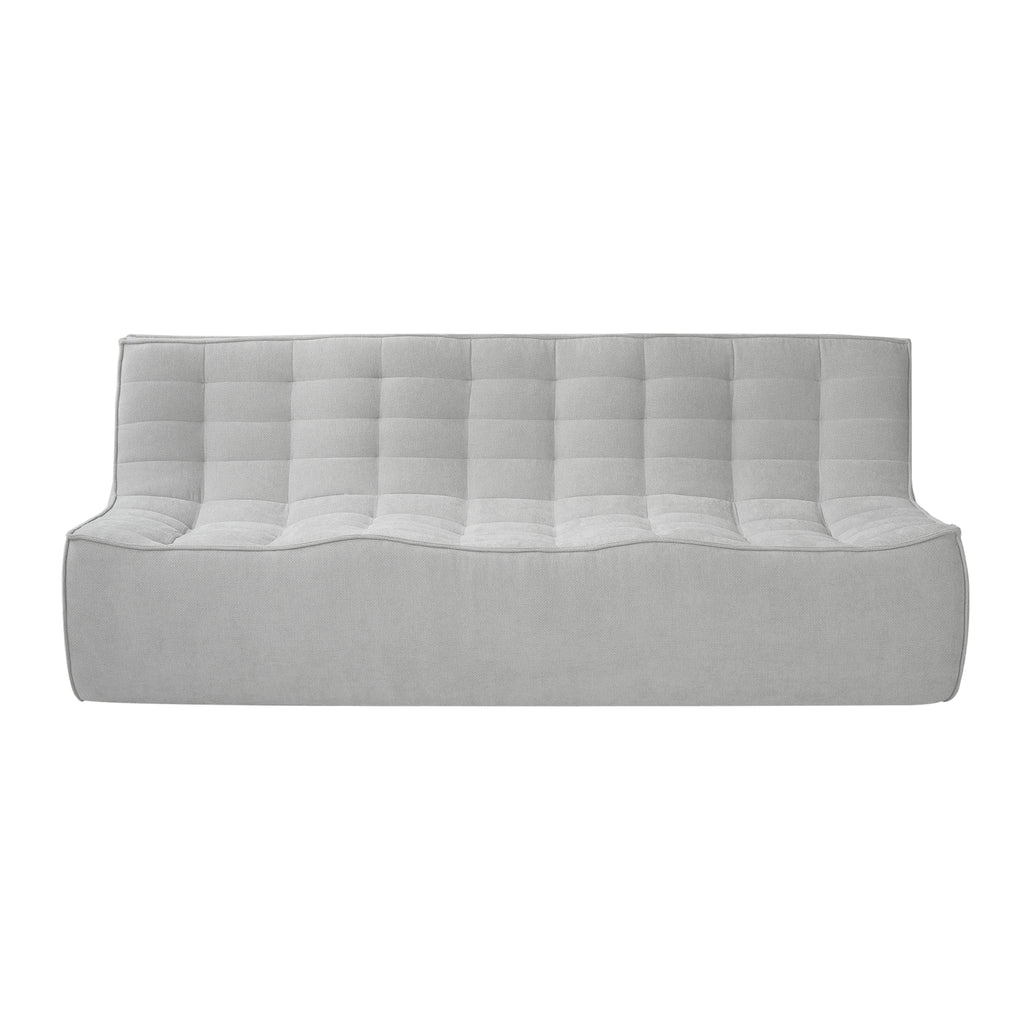 Boneless Linen Modular Sofa Set