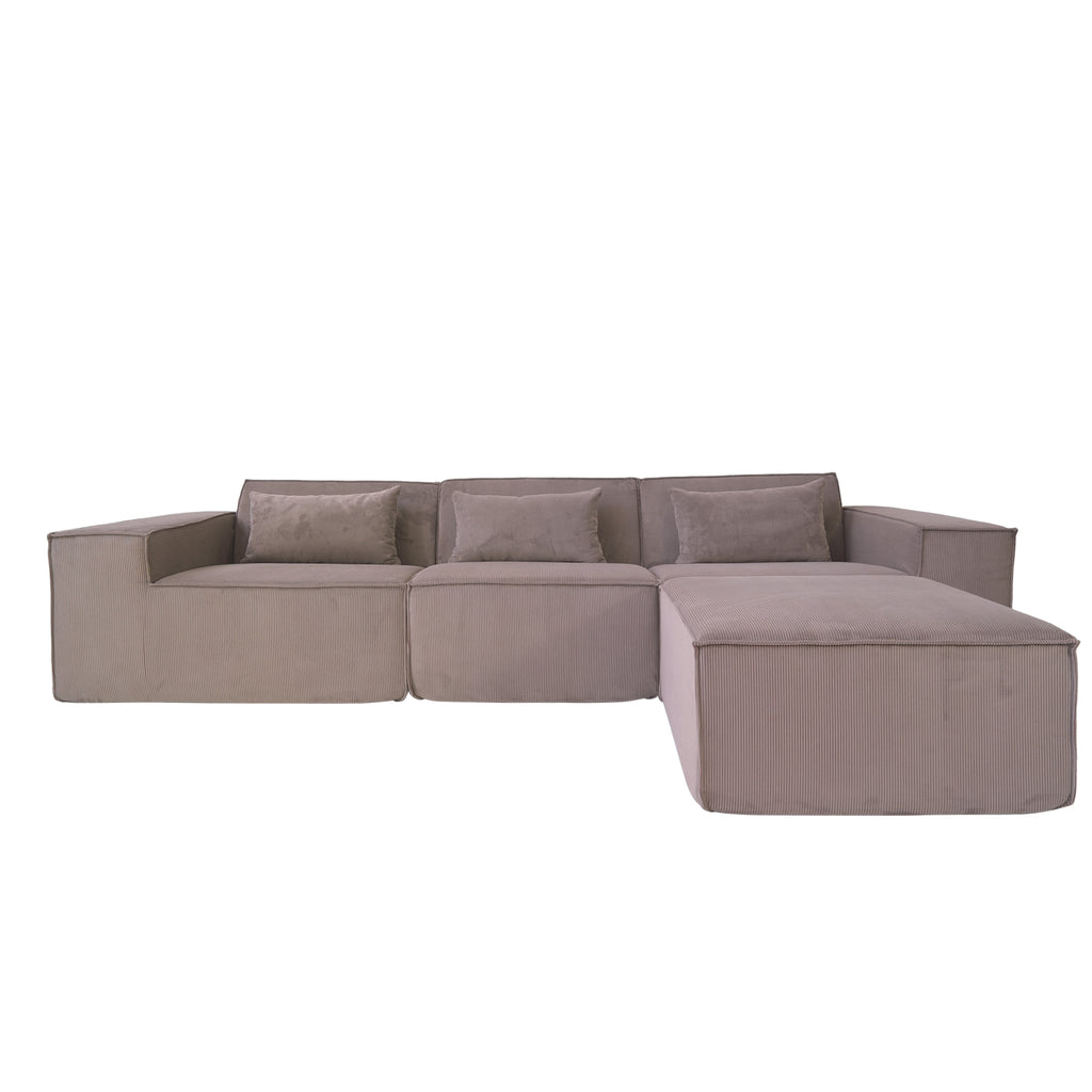 Boneless Modular 4-Piece Sofa
