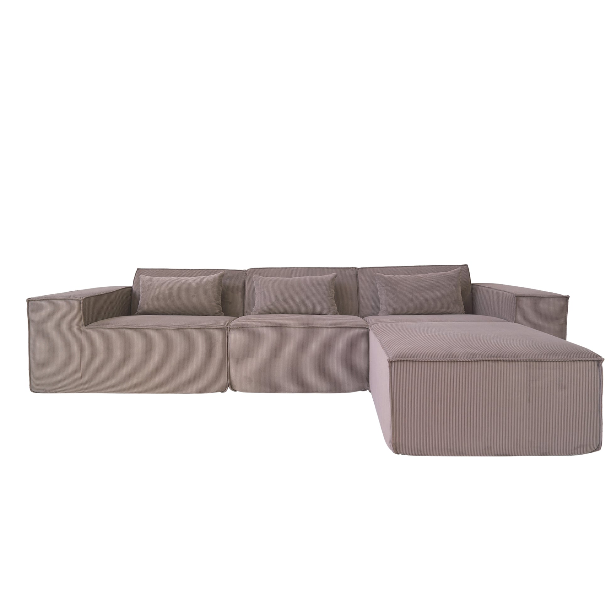 Boneless Modular 4-Piece Sofa