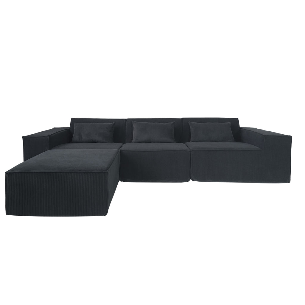Boneless Modular 4-Piece Sofa