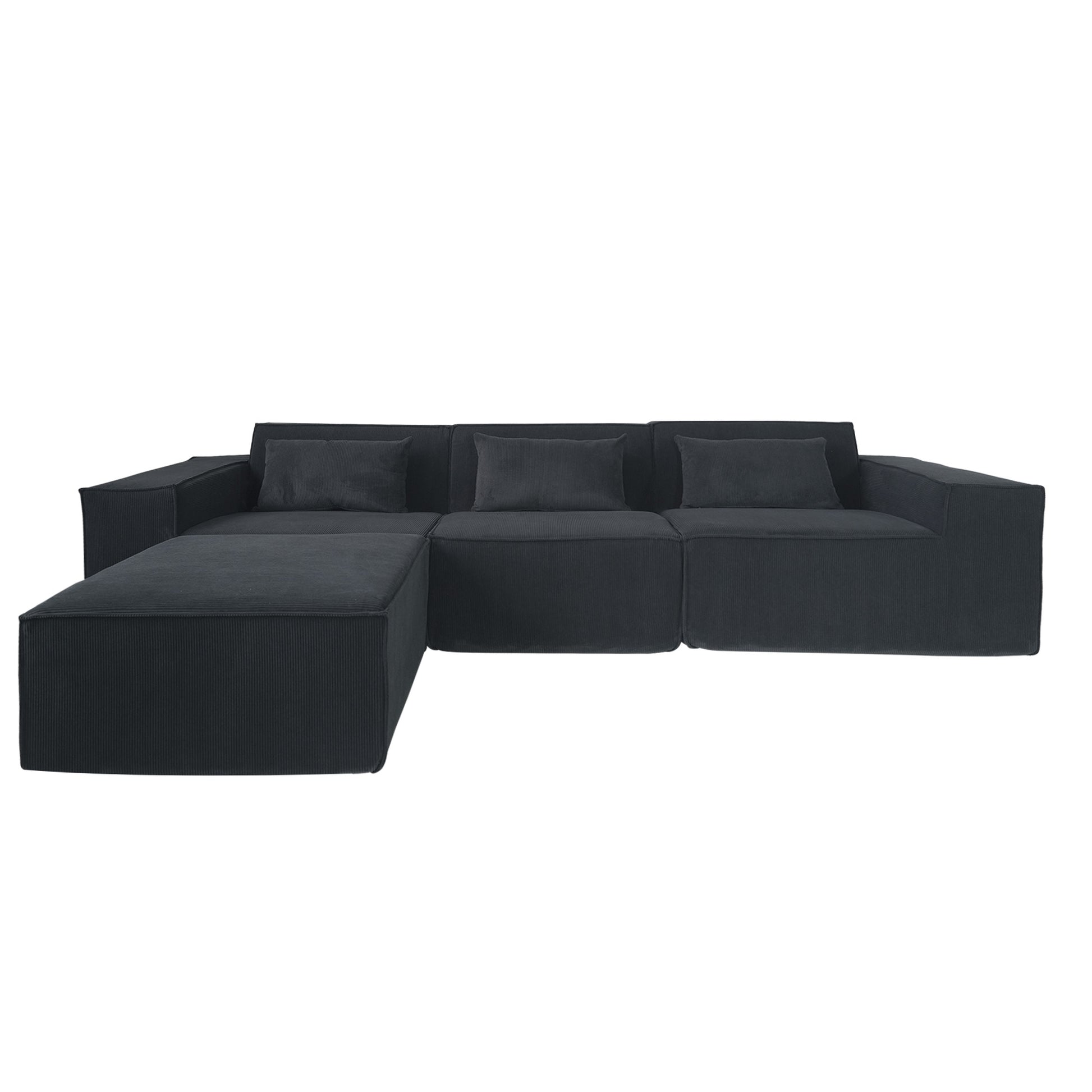 Boneless Modular 4-Piece Sofa