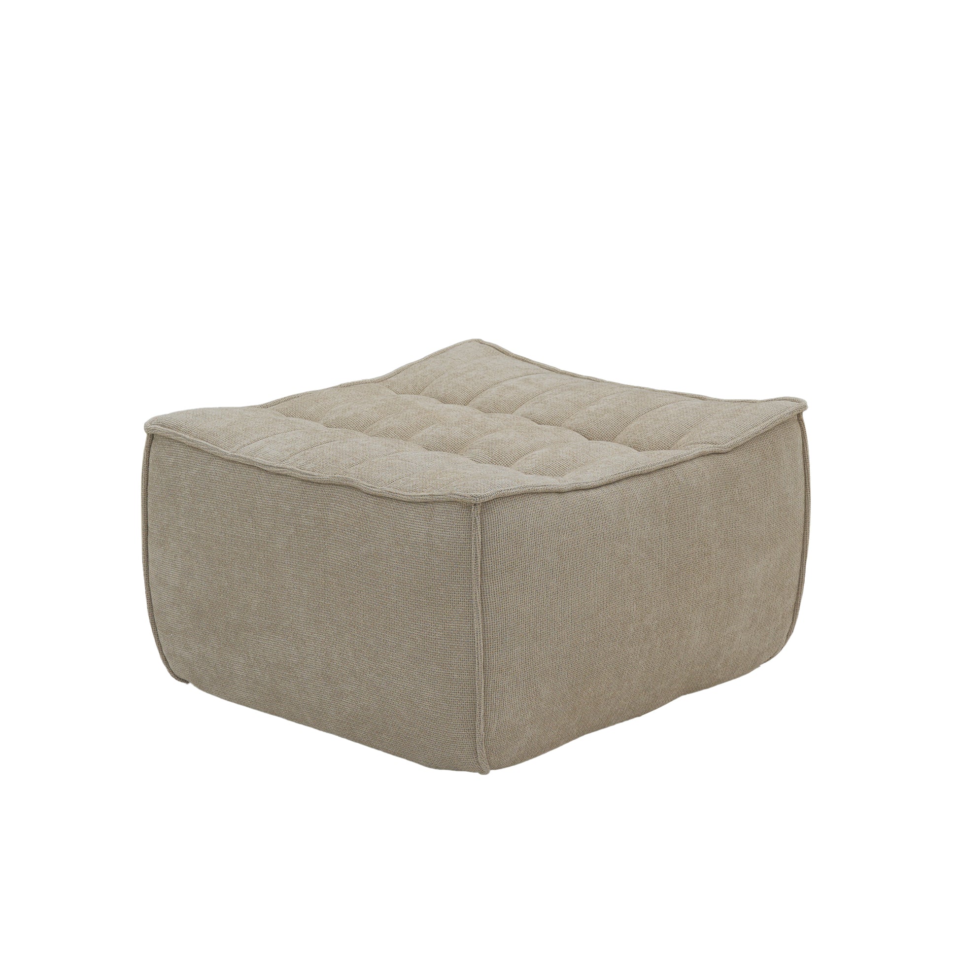 Boneless Linen Modular Sofa Set