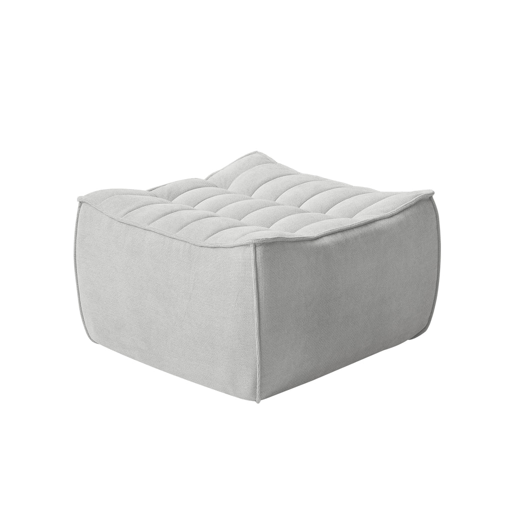 Boneless Linen Modular Sofa Set