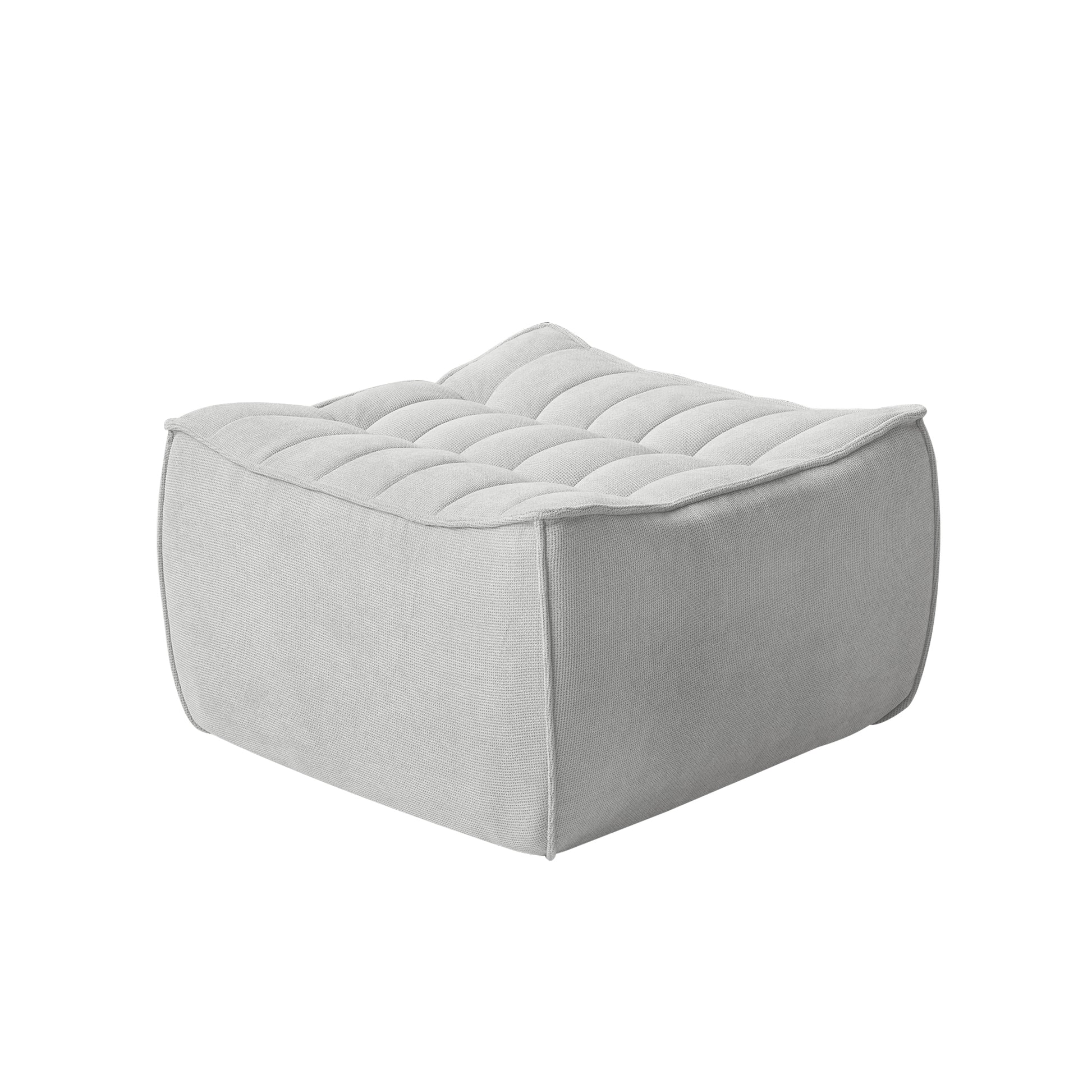 Boneless Linen Modular Sofa Set