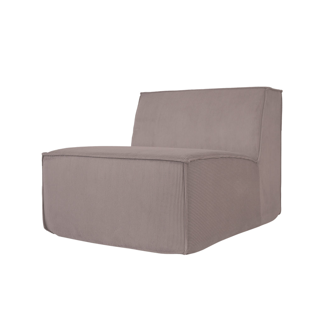 Boneless Modular Armless Chair