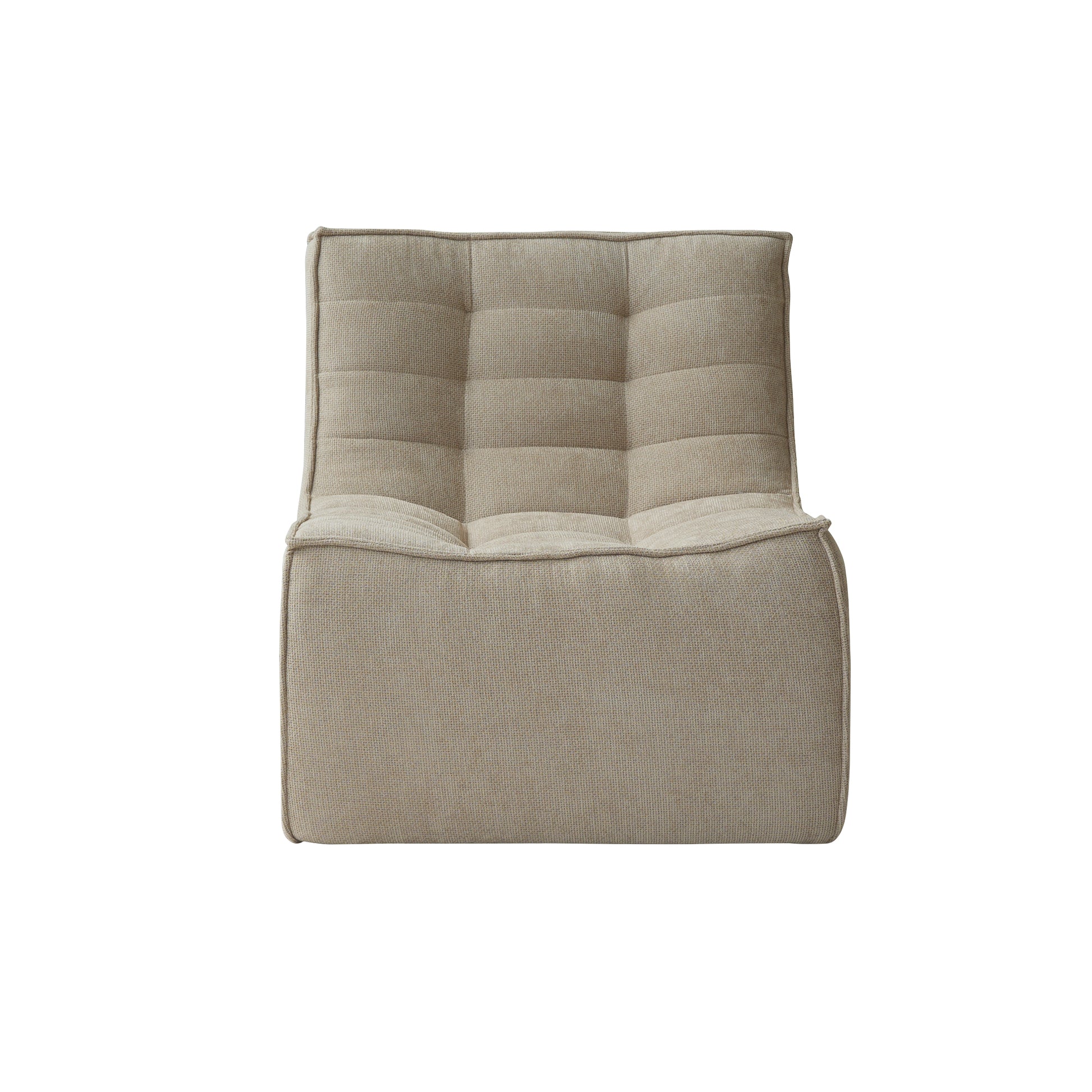 Boneless Linen Modular Sofa Set