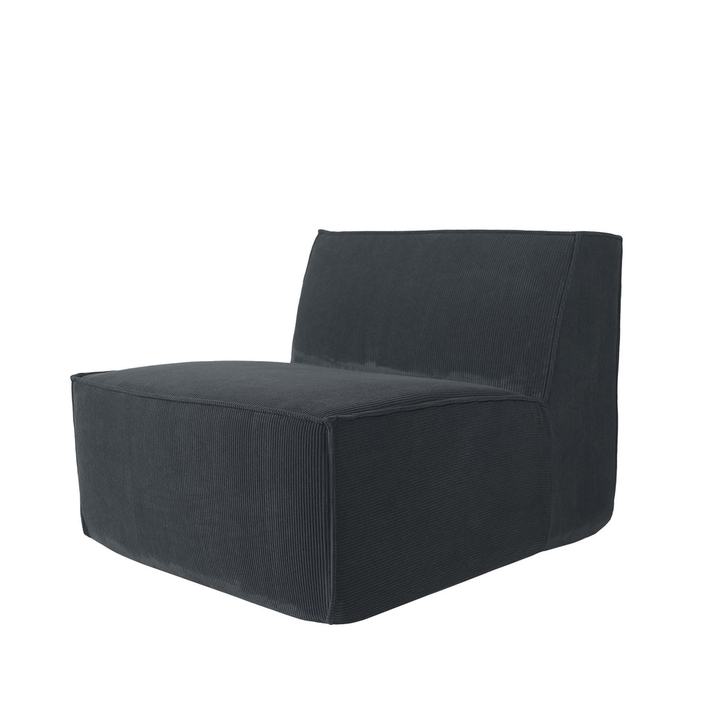 Boneless Modular Armless Chair