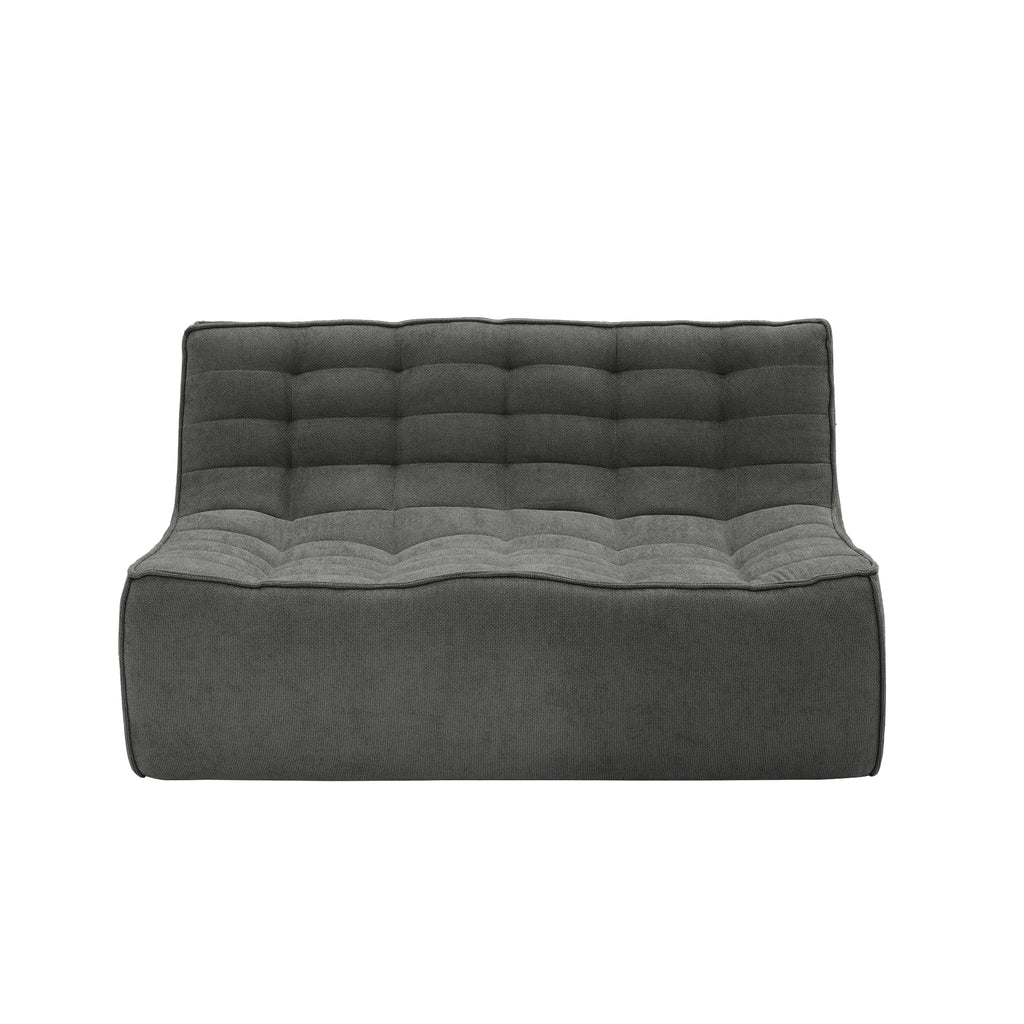 Boneless Linen Modular Sofa Set