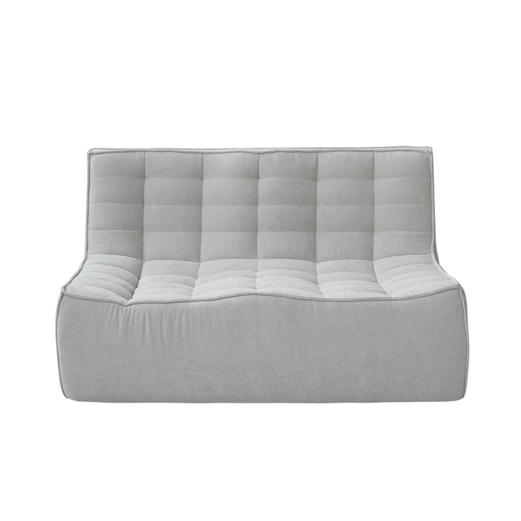 Boneless Linen Modular Sofa Set