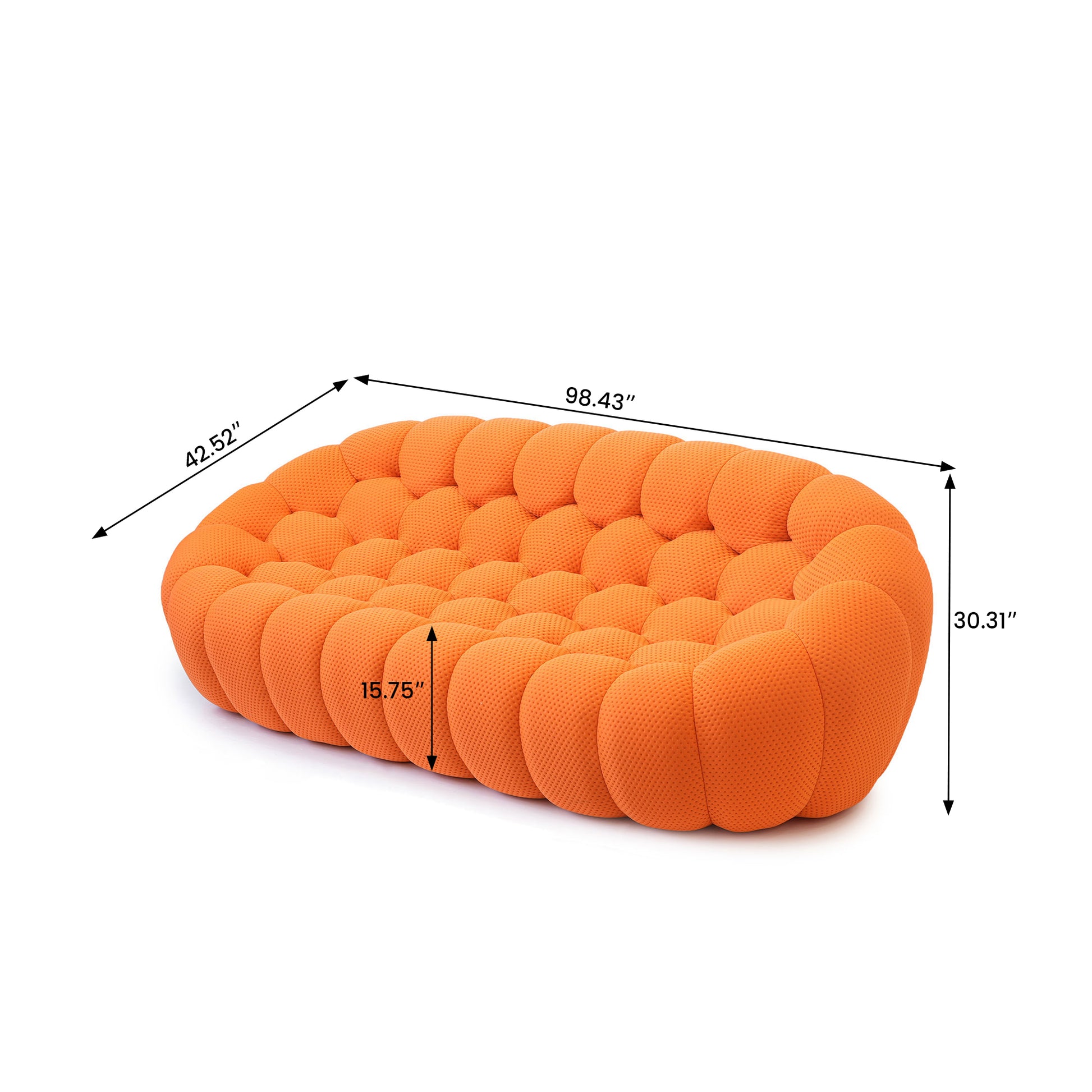 Boneless Bubble 3-Seater