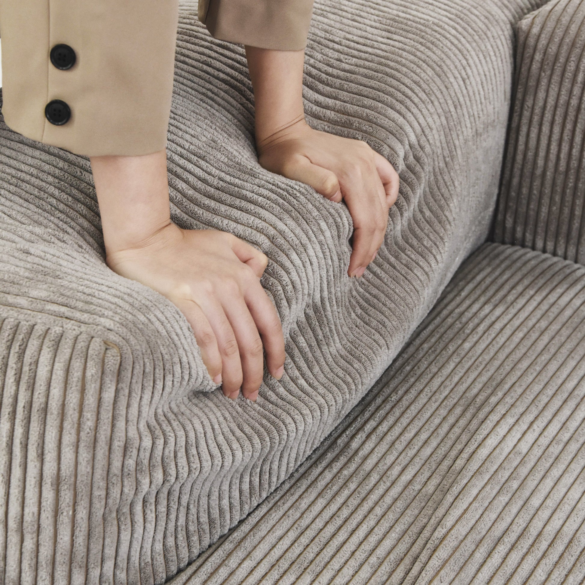 Boneless 3-Piece Modular Sofa