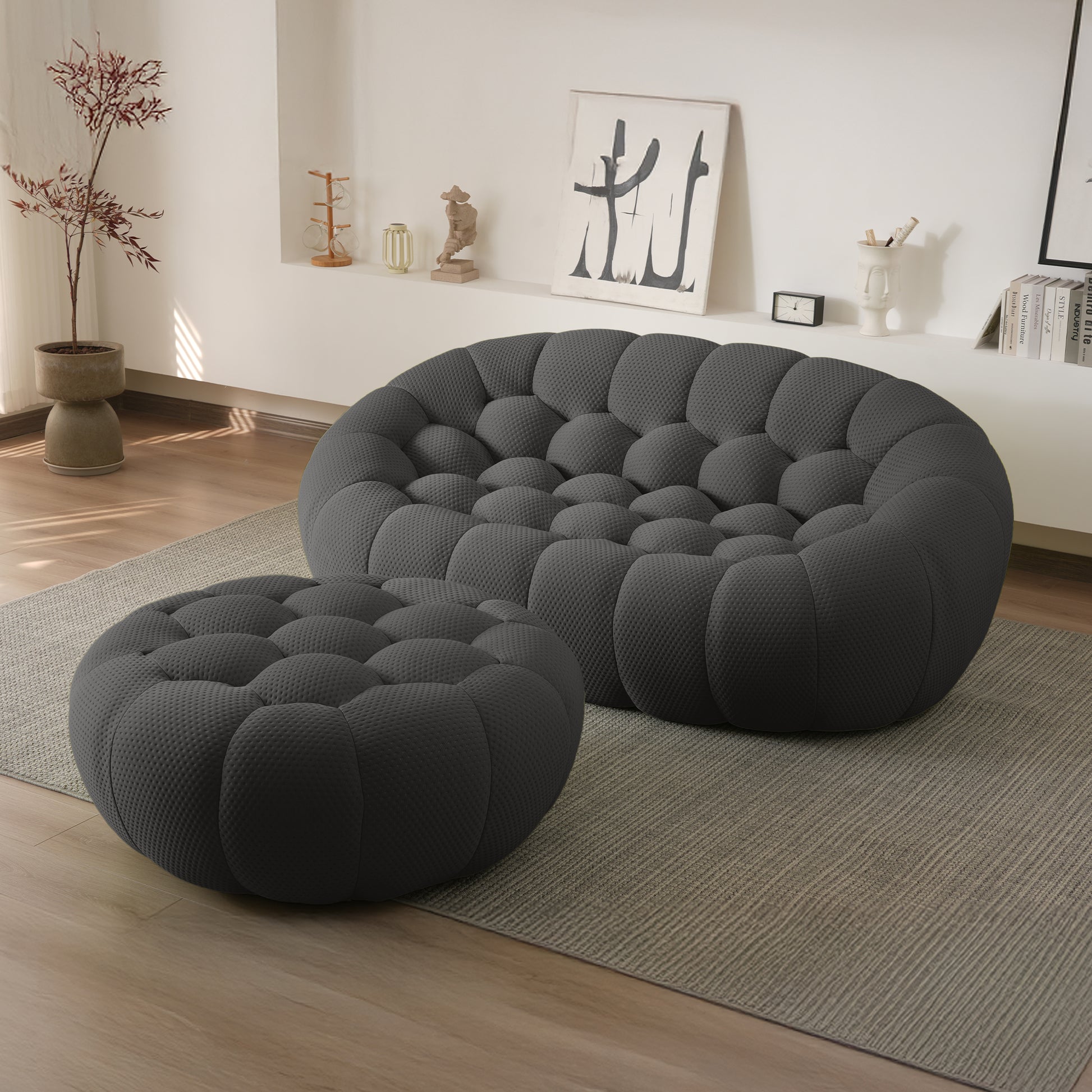 Boneless Bubble Couch 4-Piece Set